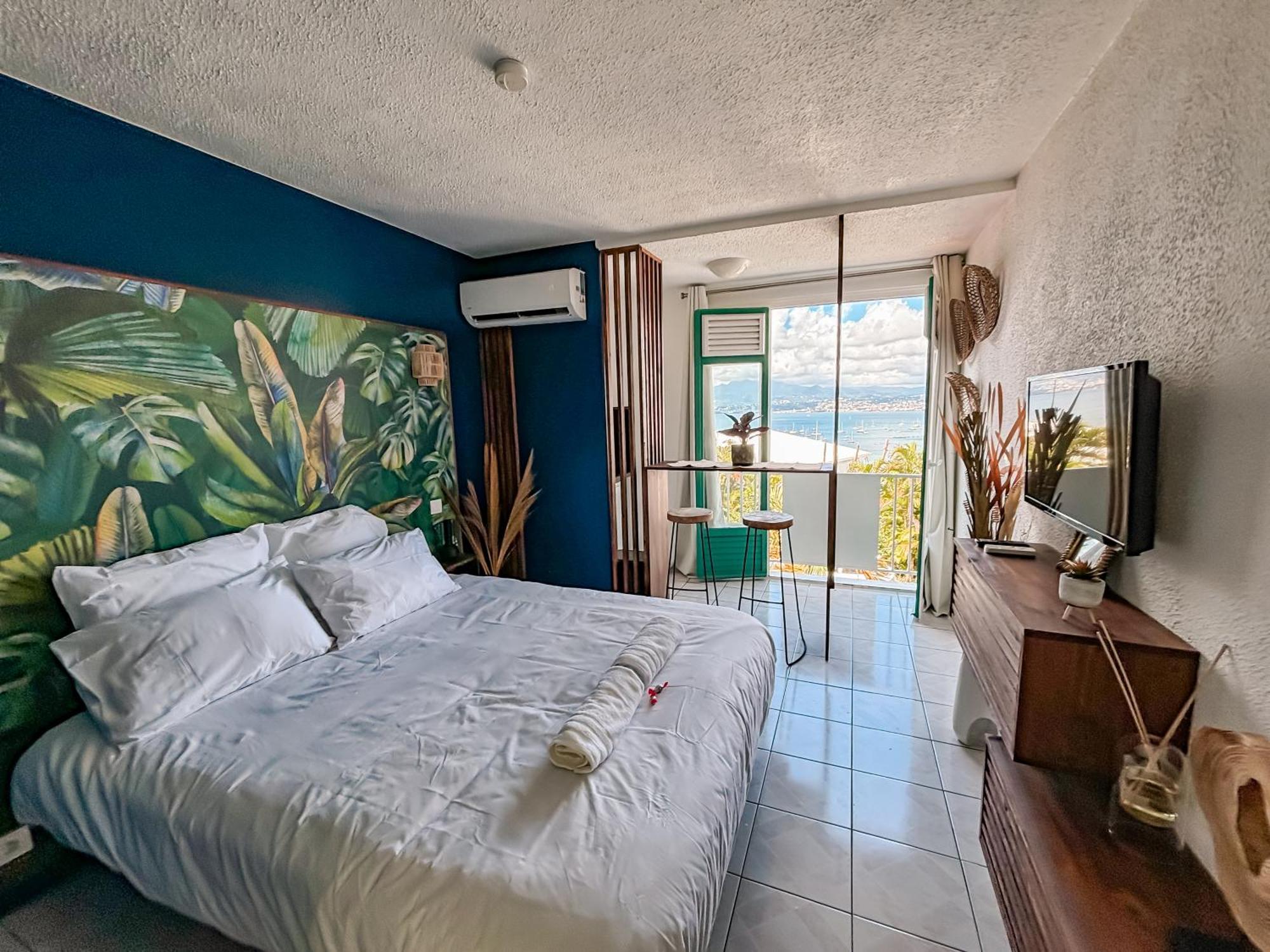 Le Nid Bleu Studio Vue Mer Les Trois-Ilets Exterior photo